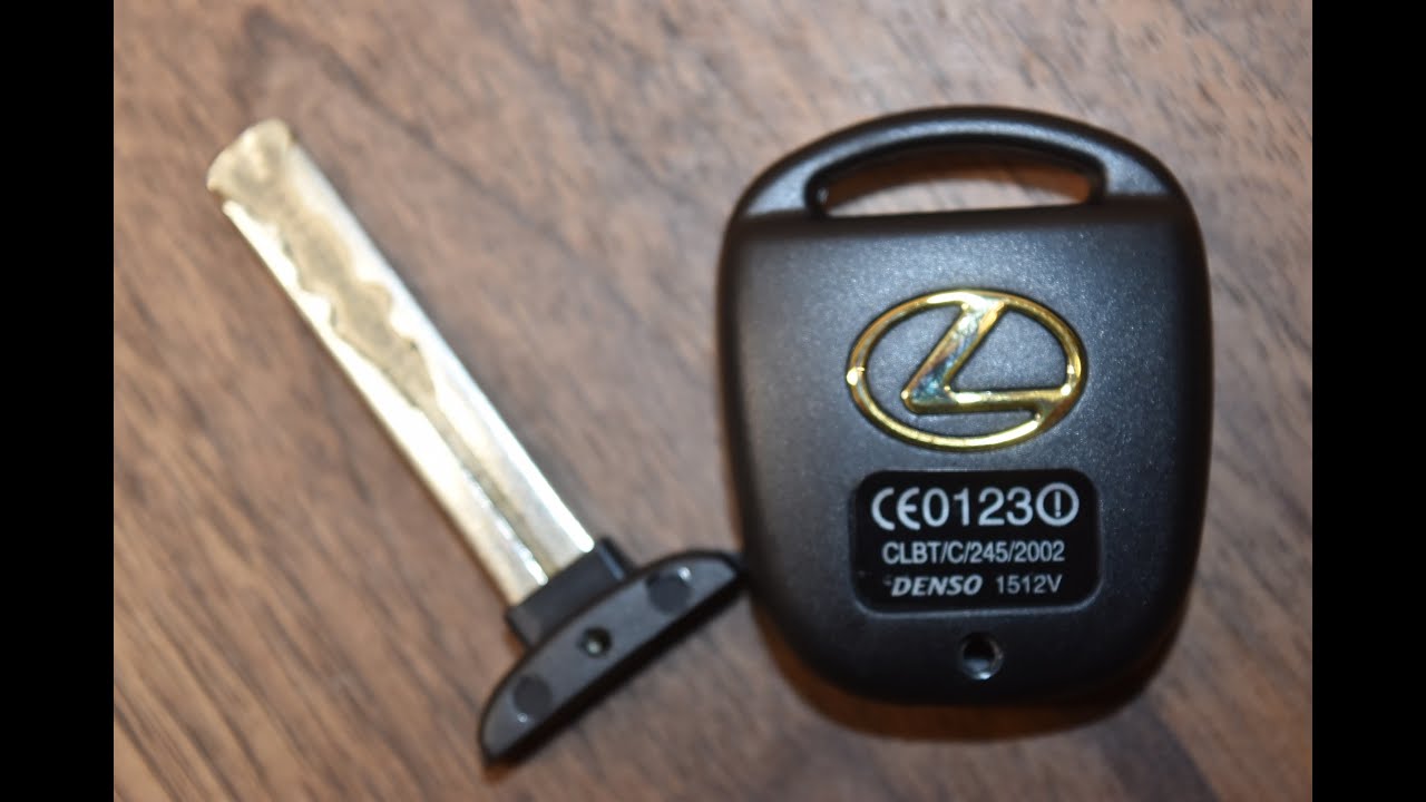 Ремонт сломанного корпуса ключа Lexus. Замена — ЛЕГКО своими руками