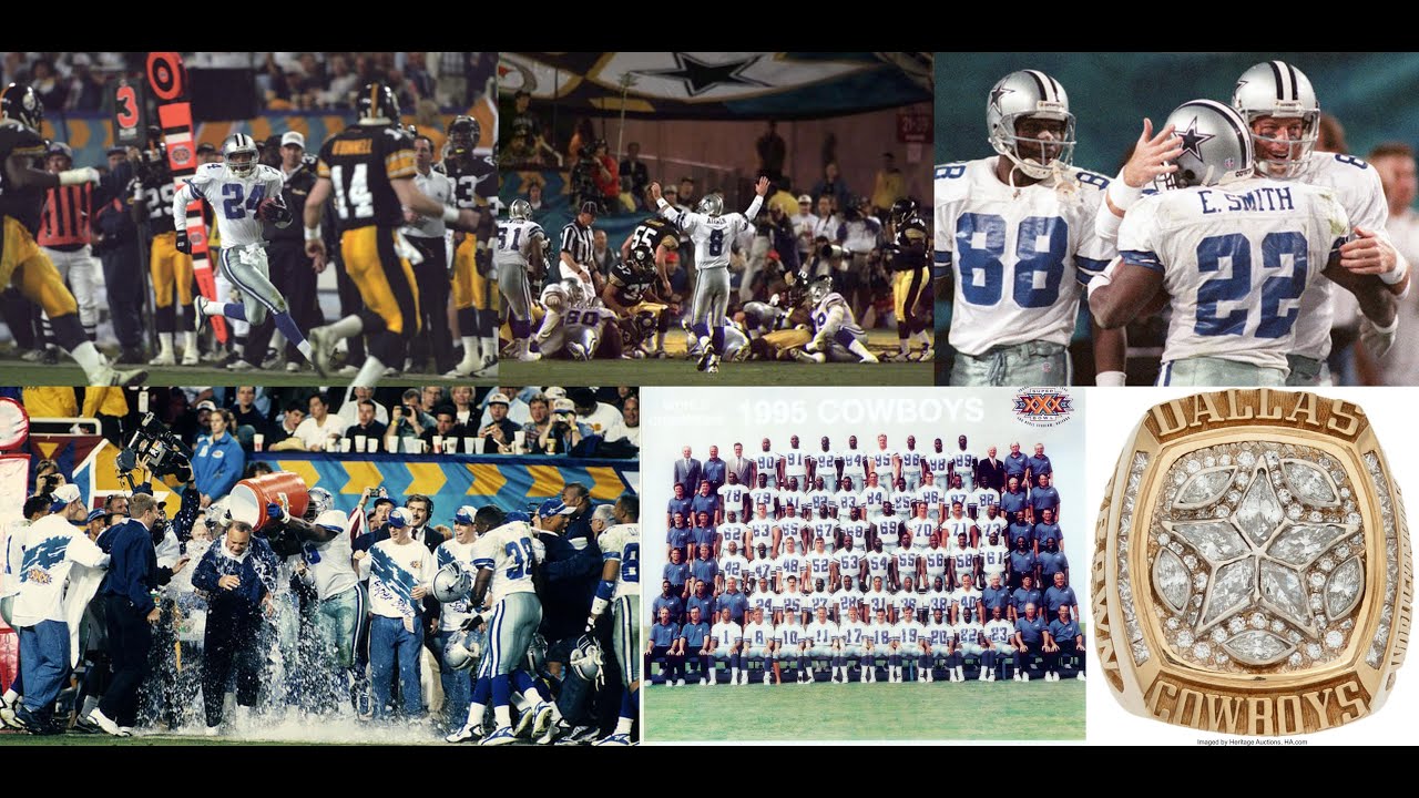 Dallas Cowboys 1995 Super Bowl Champions