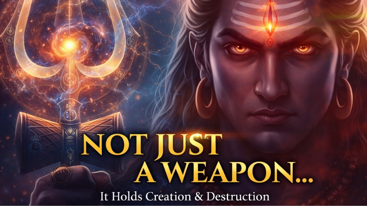 Why Shiva Holds the Trishul? The Hidden Power of Mahadev&rsquo;s Divine Weapon 🔱