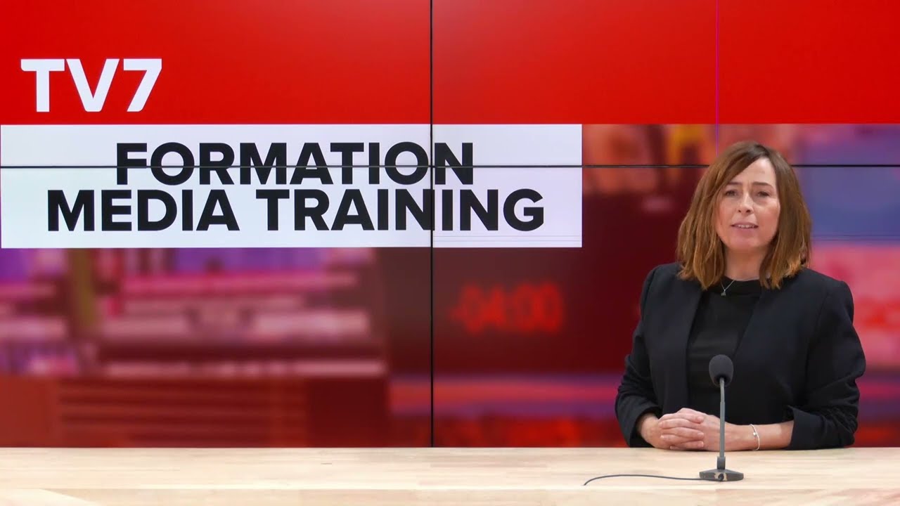 Media training avec les professionnels de TV7 - Sud Ouest Publicit&eacute;