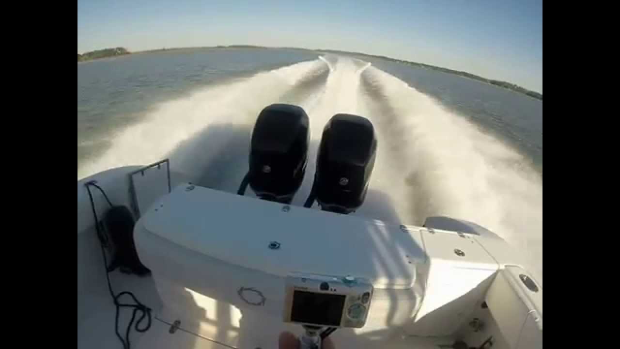 2007 Fountain 33 SFC Sea Trial Performance Video #2