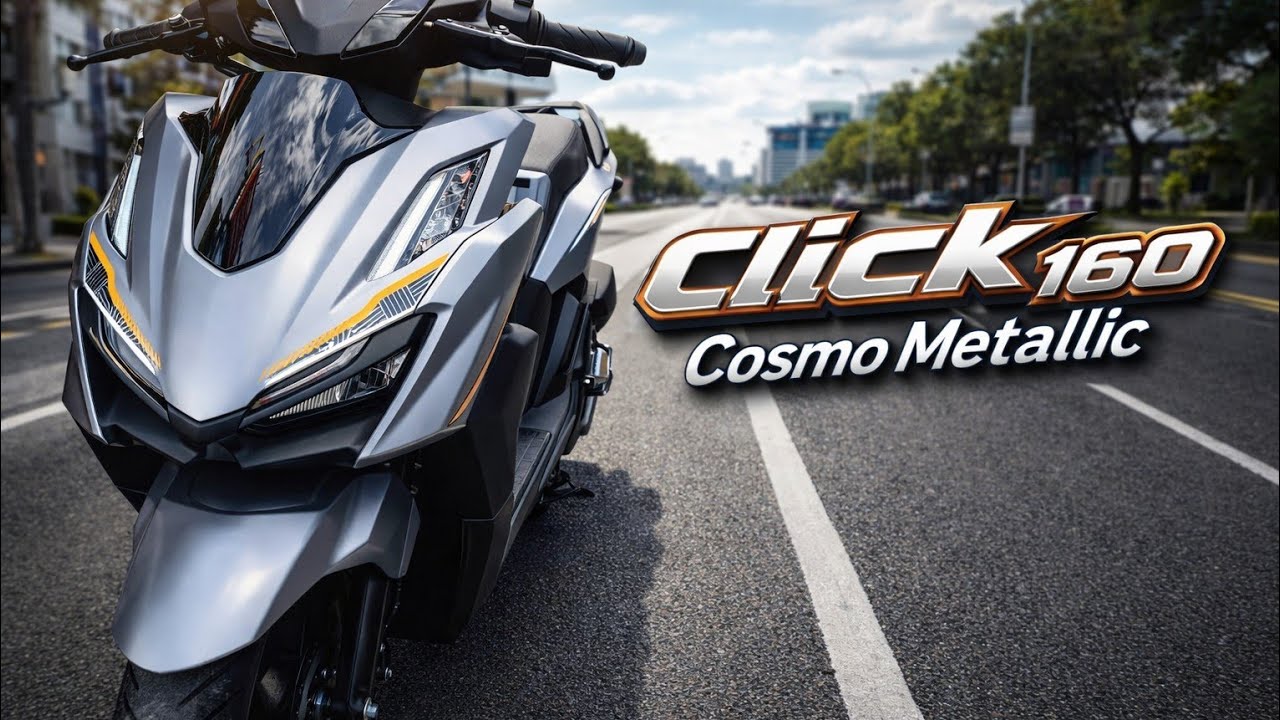 Вышел новый Honda Click 160 Silver! #Click160 #Click160i #HondaClick #hondaclick160 #Click
