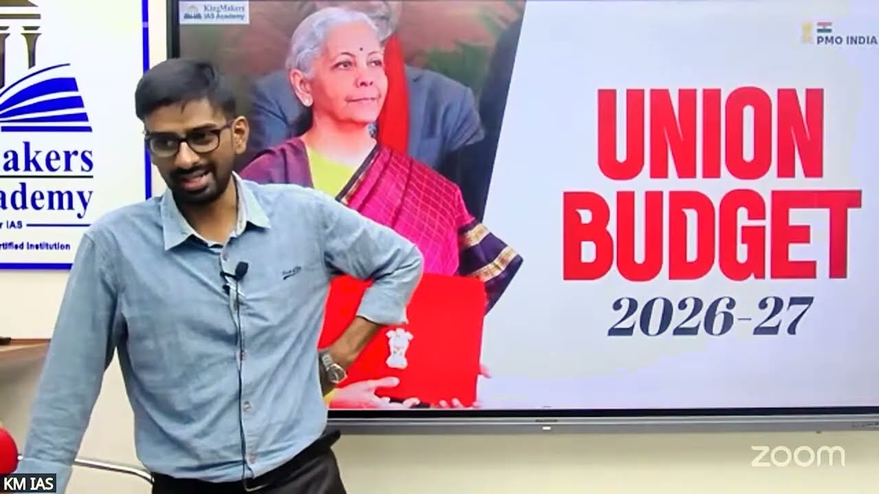 Budget 2026-27 Key Economic Data & 16th Finance Commission Recommendations | Adil Baig 