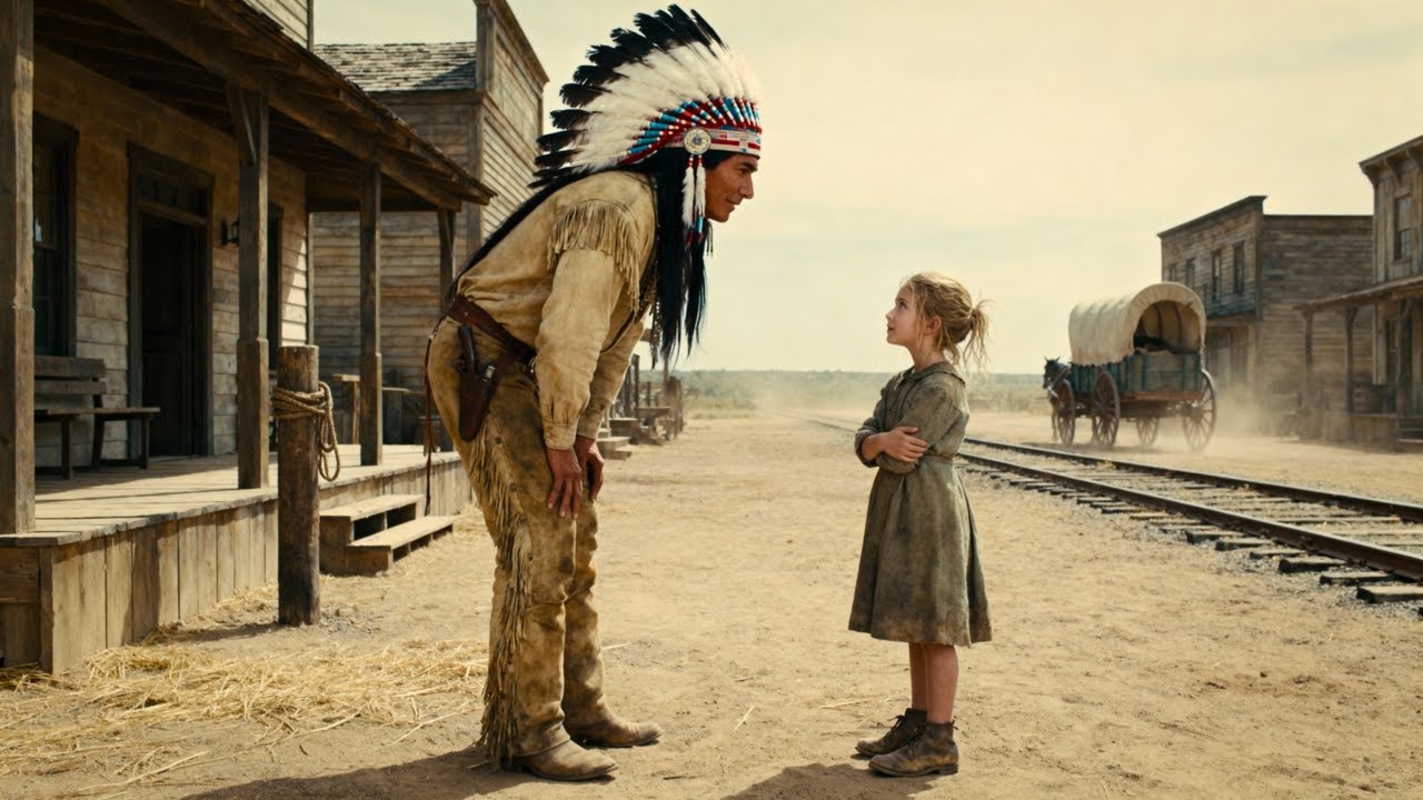 “Can You Pretend To Be My Dad For A Day” Little Girl Asked The Lakota Warrior — What He Said Next…