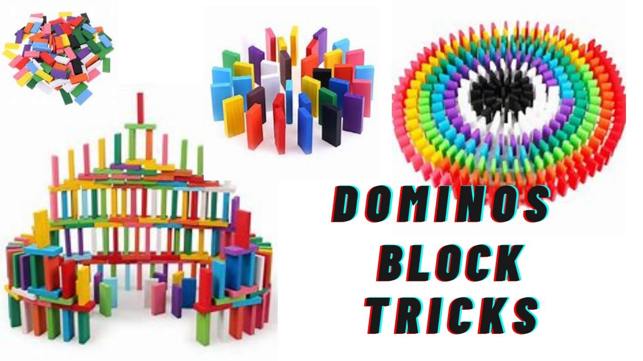Wooden building blocks ideas,Domino Tricks