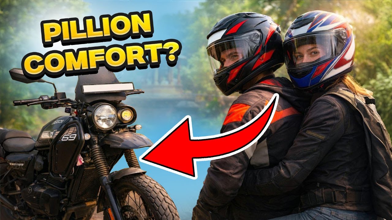 Can The Yezdi Adventure Handle 90km With a Pillion Rider? 🏍️