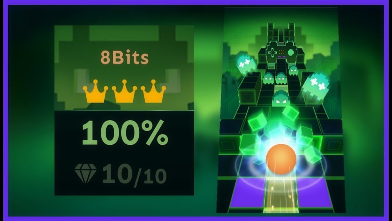 「Rolling Sky」8Bits「Bonus Level 4」| ★★