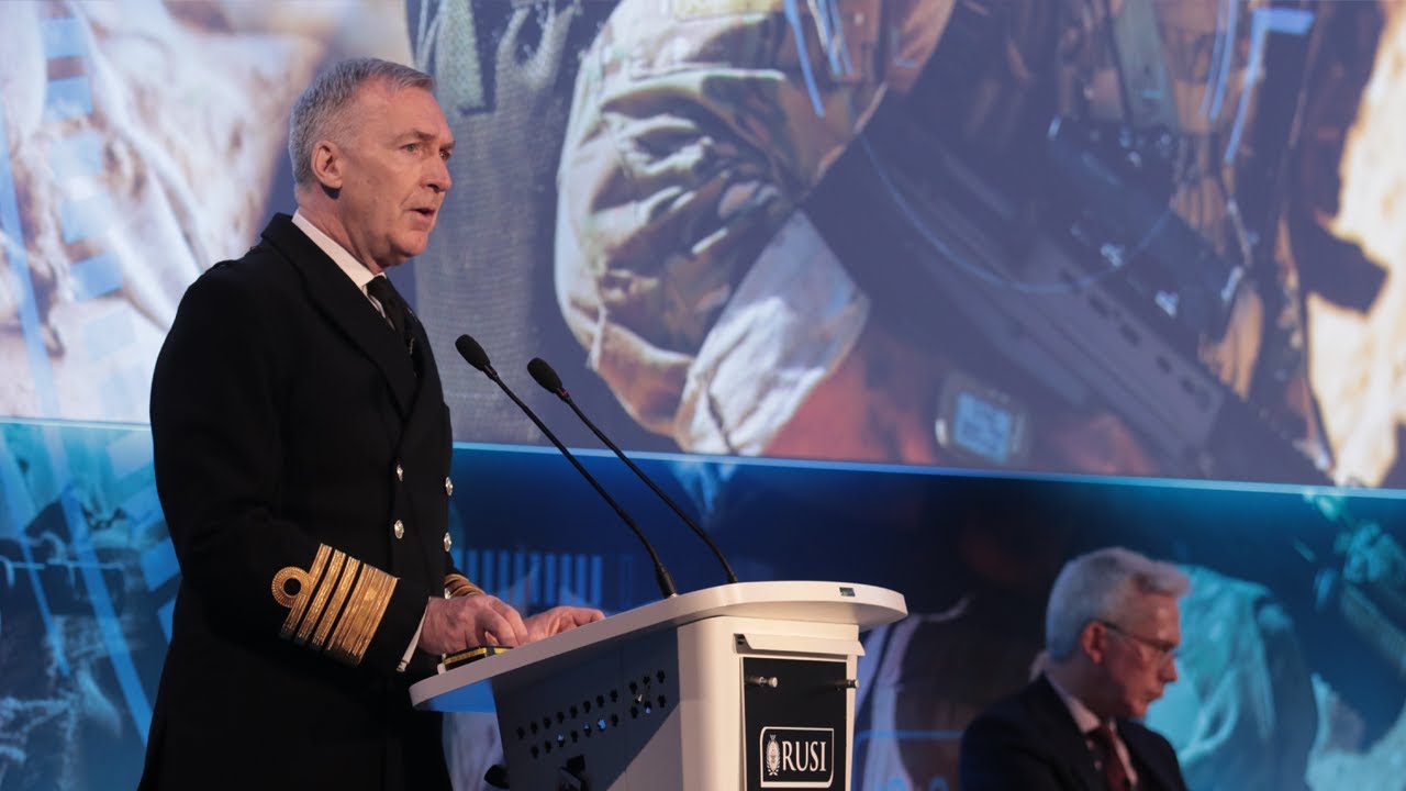 Admiral Sir Tony Radakin Opening Keynote at RUSI Land Warfare Conference 2024