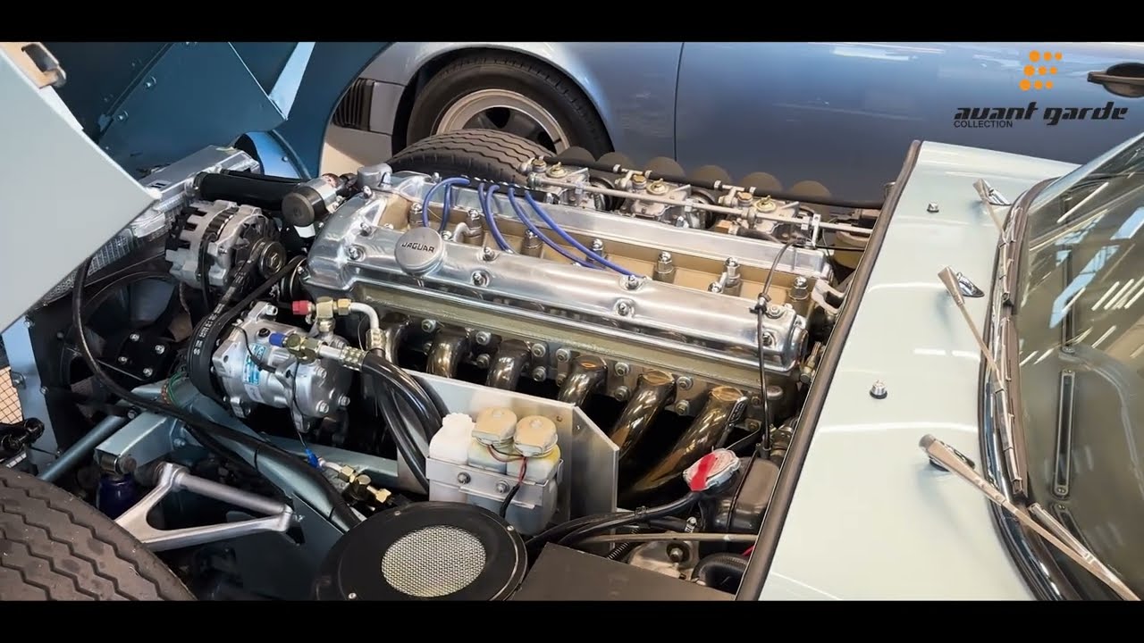 Modified 1968 Jaguar XKE Series 1.5 Coupe 5-Speed Cold Start