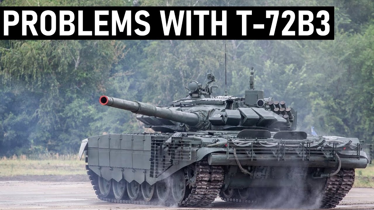 Проблемы с российским танком Т-72Б3