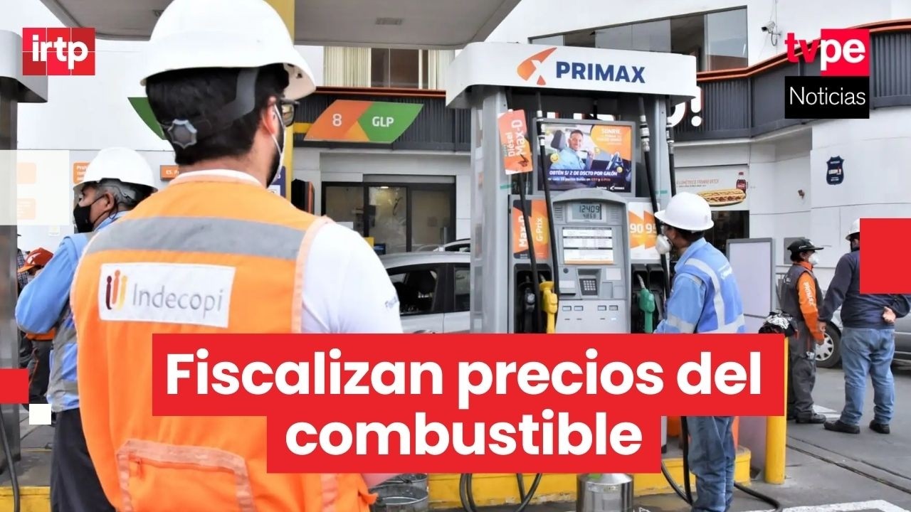 Indecopi fiscaliza grifos tras alza del combustible y detecta irregularidades en precios