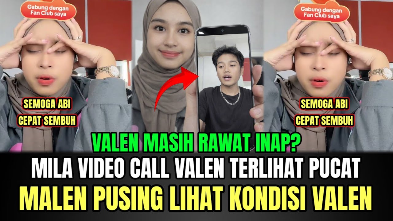 AUTO BAPER! Mila Video Call Valen Permintaan Netizen, Mila Sedih Lihat Kondisi Valen!
