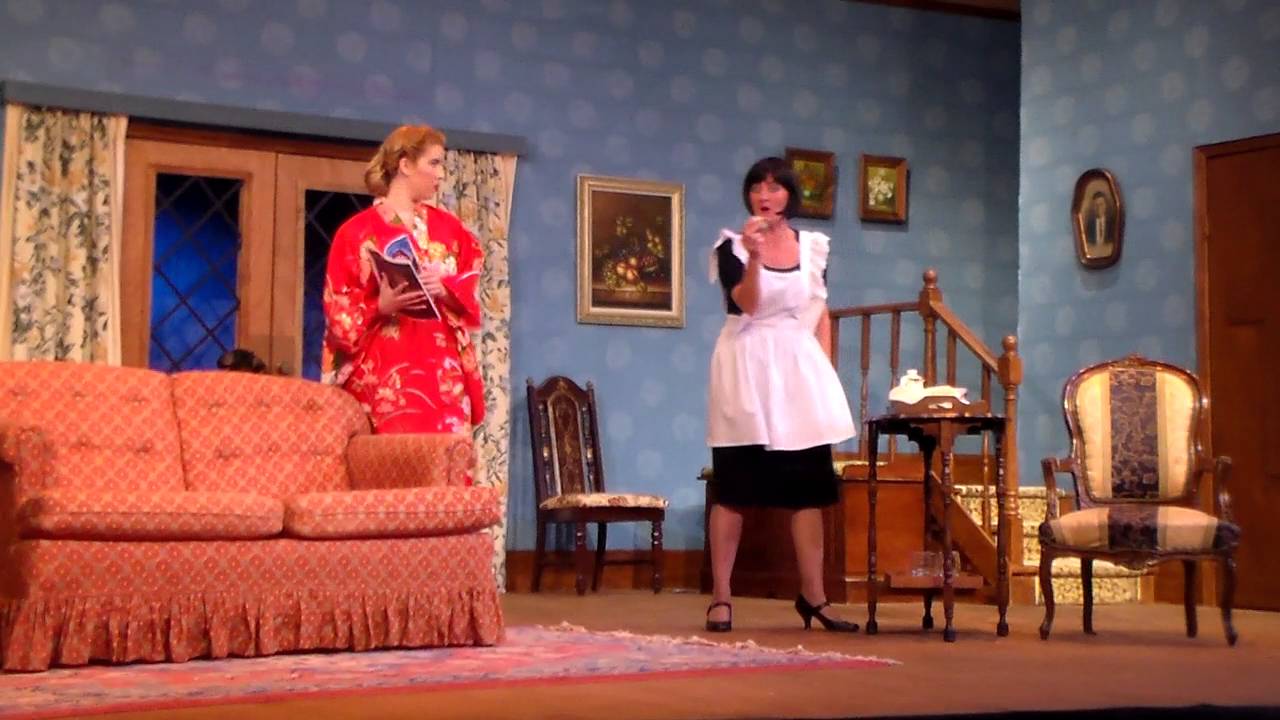 SEE HOW THEY RUN scene one act one