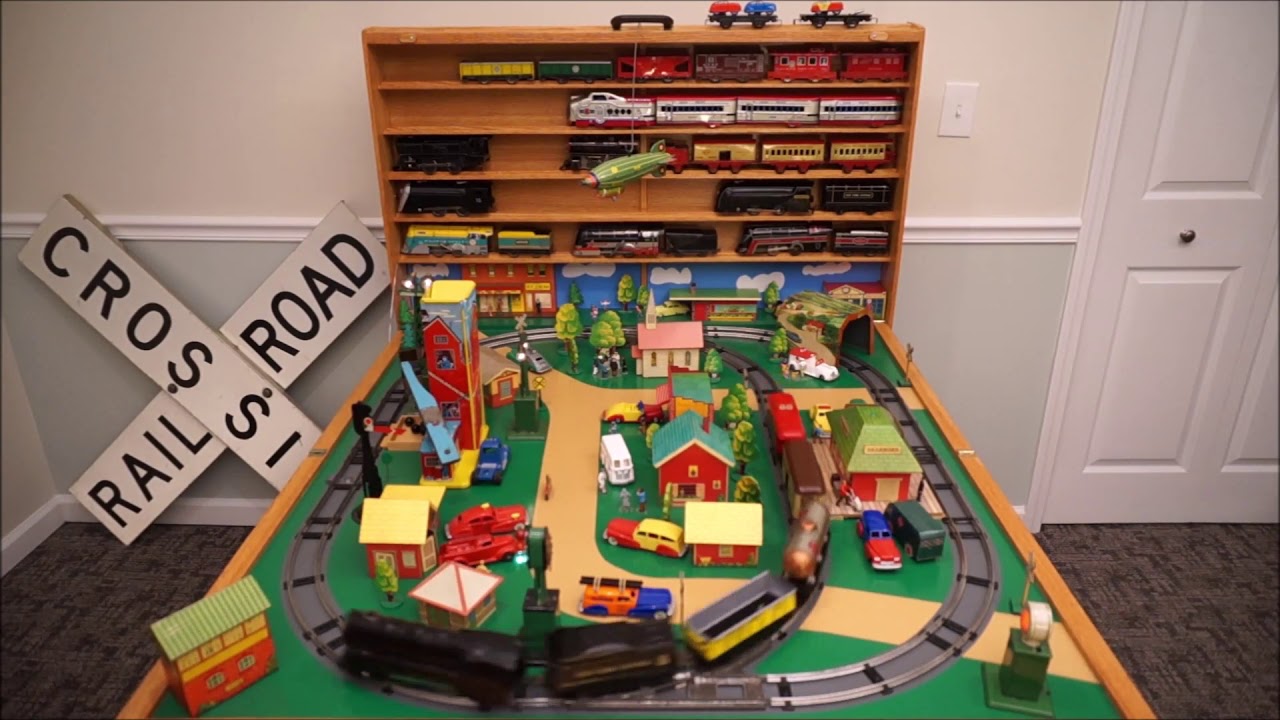 Marx, Hafner & Wyandotte Windup Train Layout