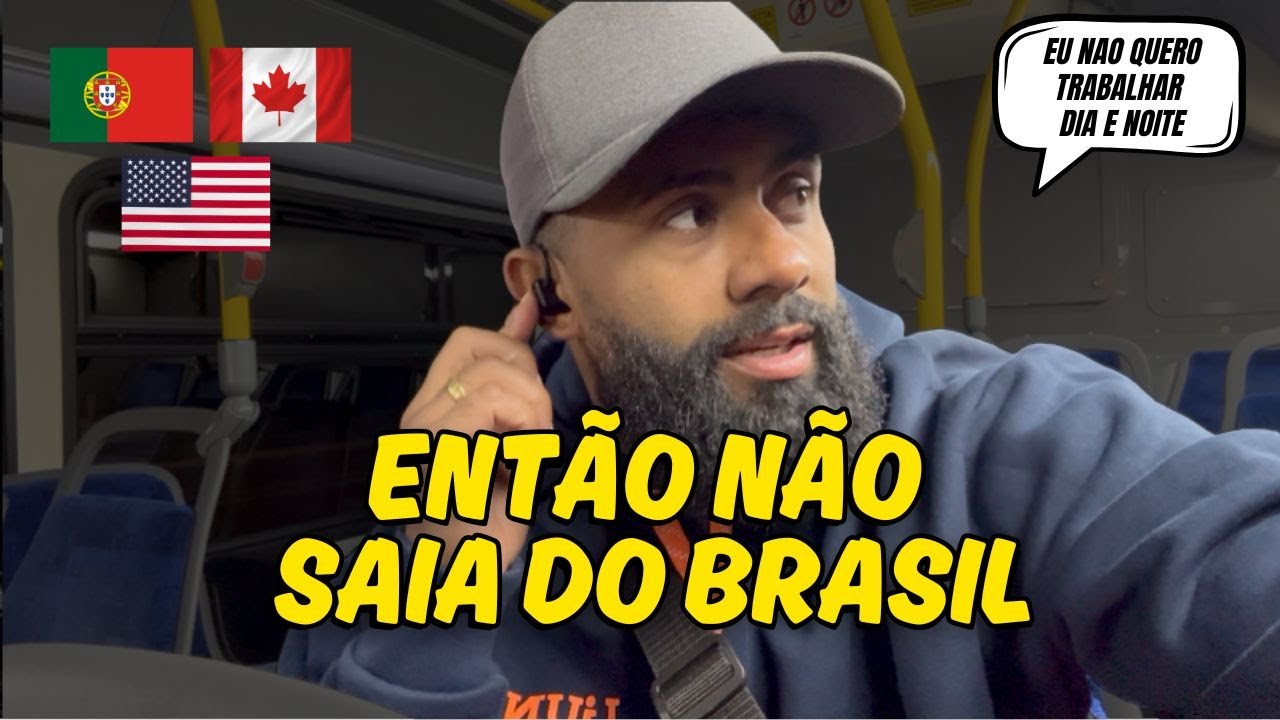 NÃO VENHA PRA TORONTO NO CANADÁ, SE VOCÊ NÃO TIVER DISPOSTO A TRABALHAR. AQUI NÃO TEM BOLSA FAMÍLIA