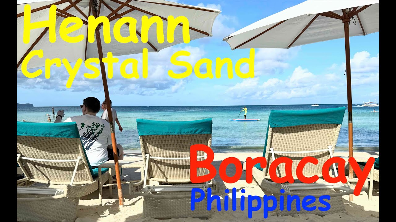 Philippines Travel 🇵🇭 | Relaxing stay at Boracay Henann Crystal Sands Resort