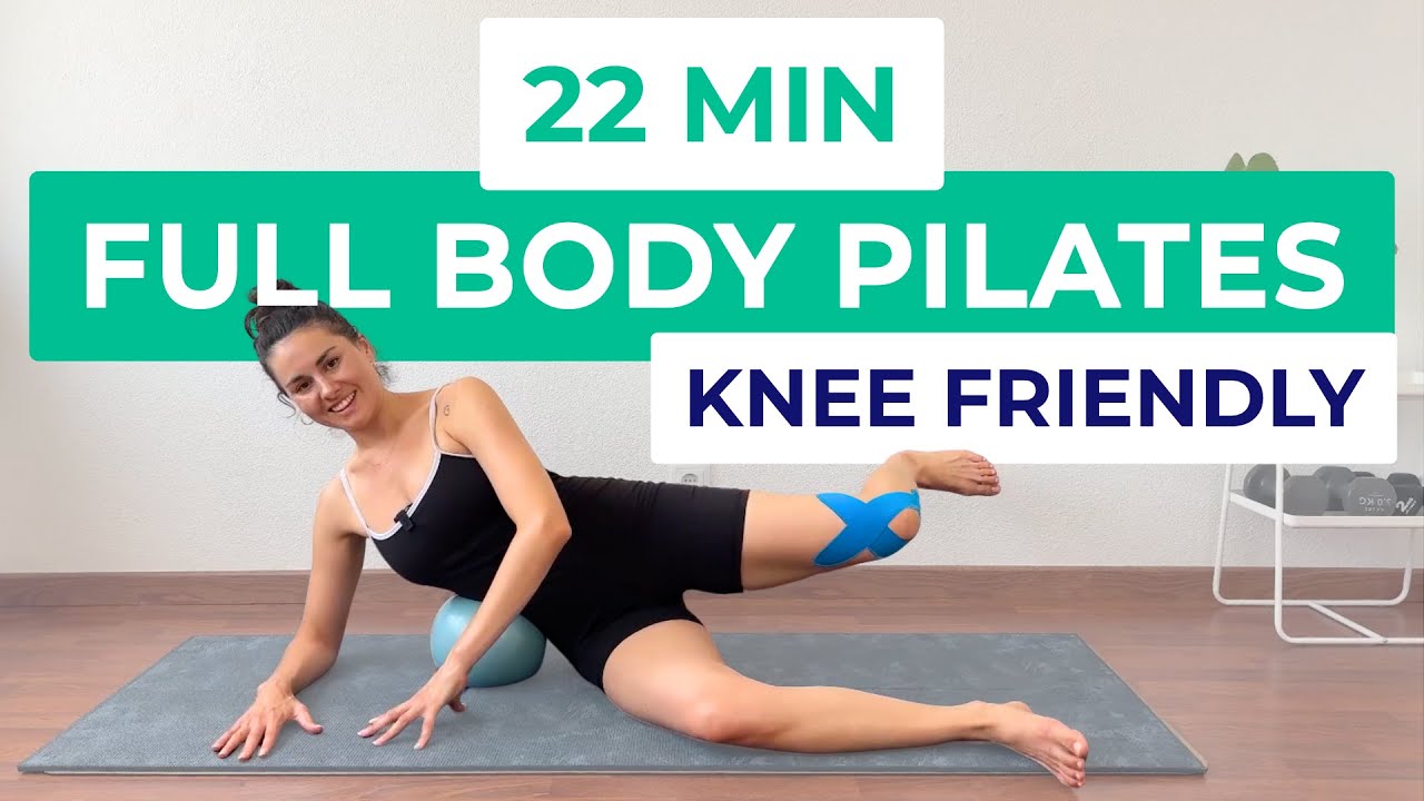 Full Body Pilates in 22 Minutes | Safe for Knee Injuries