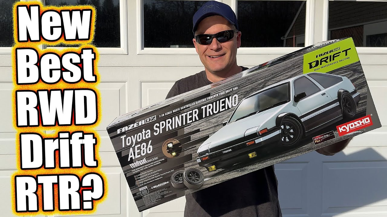 $285 Legit RC Drift Car Destroys All Others? Kyosho Fazer D2 RTR Toyota Trueno AE86