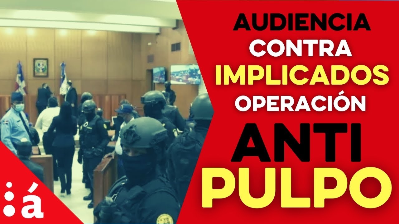Sigue la Audiencia contra implicados en caso Operación #Antipulpo