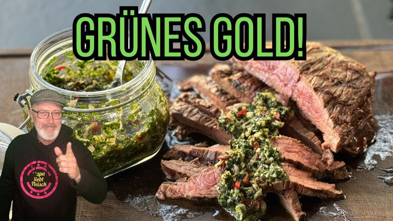Chimichurri Deluxe – DAS passt perfekt zu Flanksteak! 🔥🌿