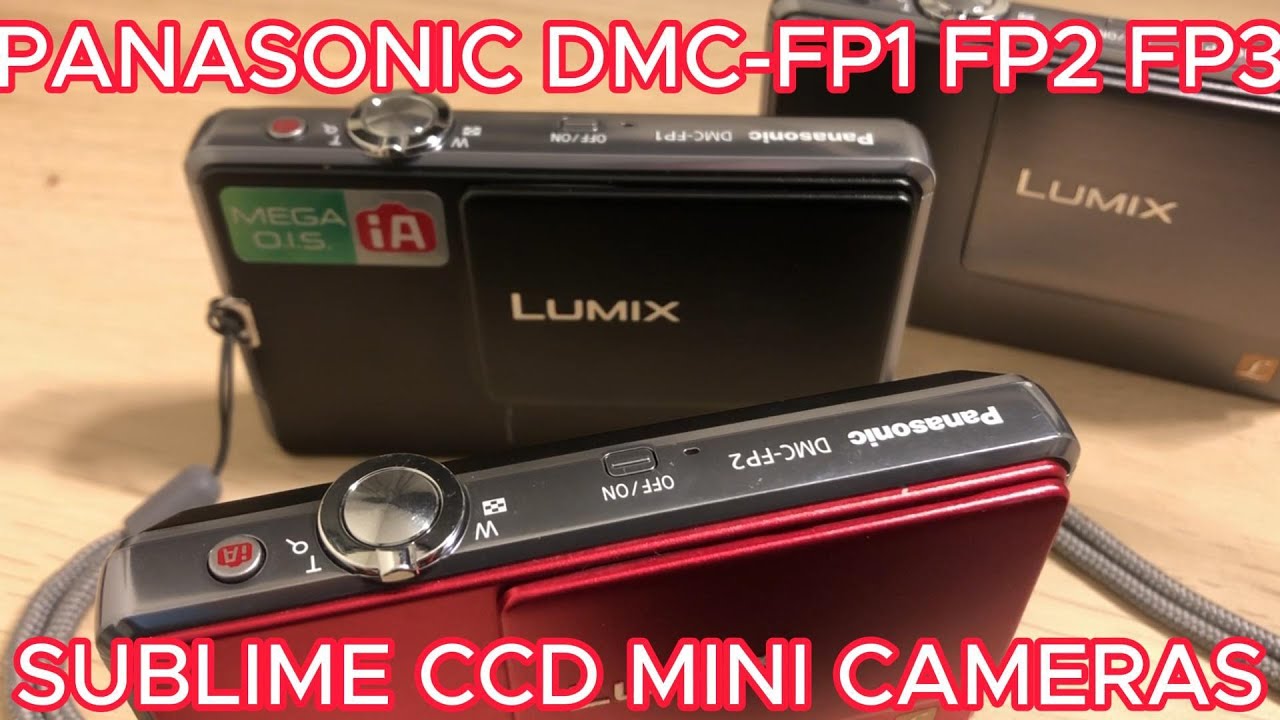 Panasonic DMC FP1 FP2 FP3 Sublime MINI CCD Camera