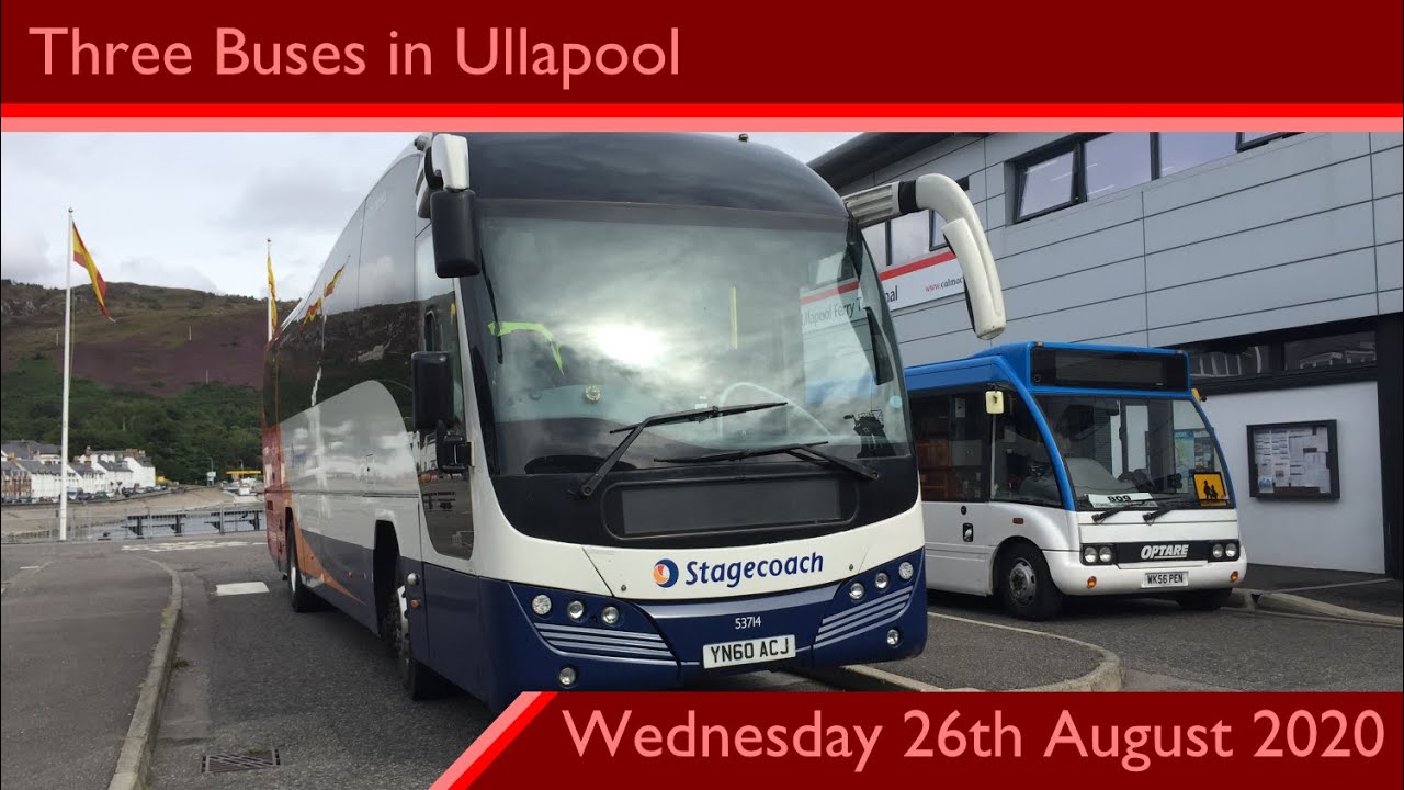 Three Buses in Ullapool