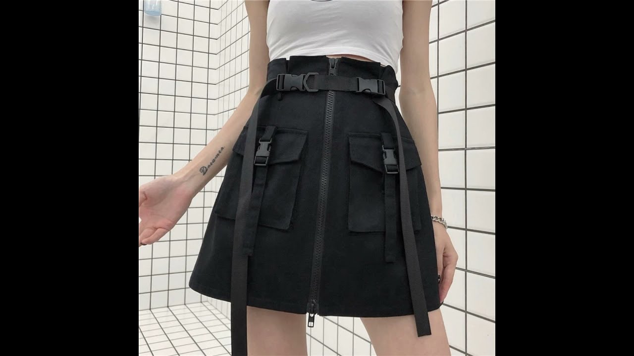 Techwear skirt (AliExpress)