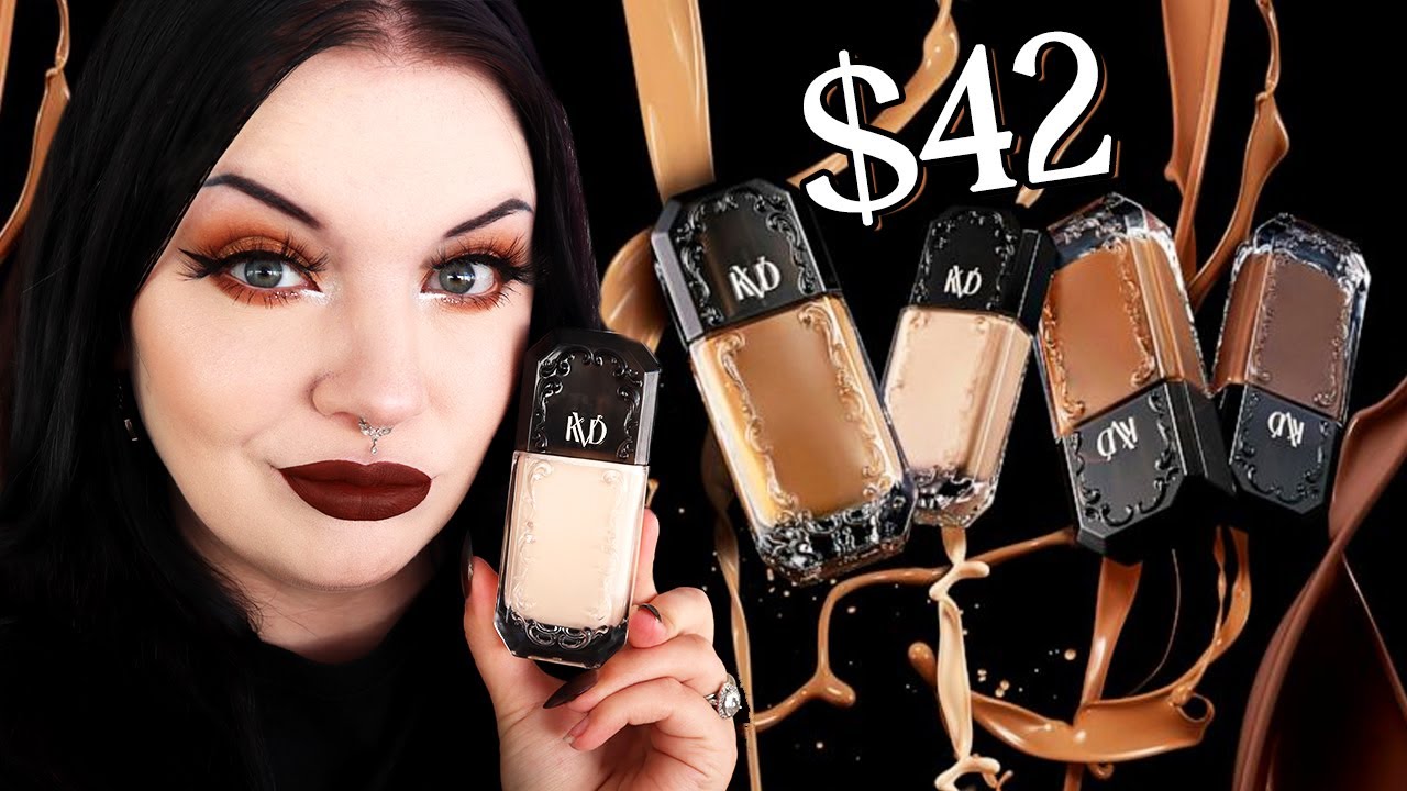 KVD Good Apple SERUM Foundation Try-On, Review & Wear Test! Dry/Normal Skin Edition