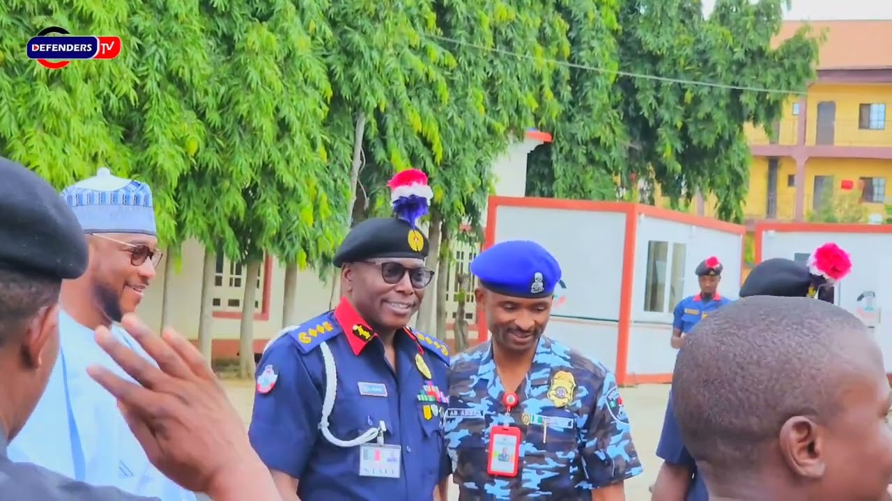 Governor Dauda Lawal of Zamfara State paid a working visit NSCDC Commandant General