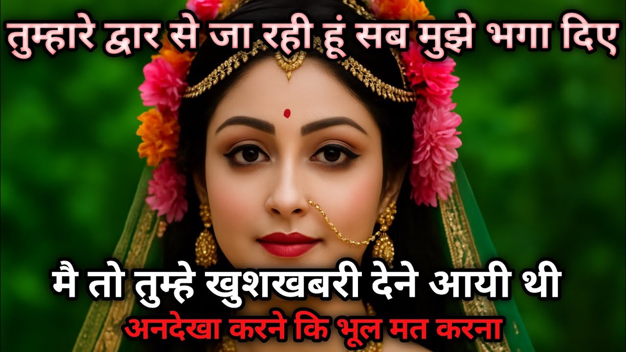 राधा रानी का संदेश | तुम्हारे द्वार से जा रही हूं |RadhaRani Message