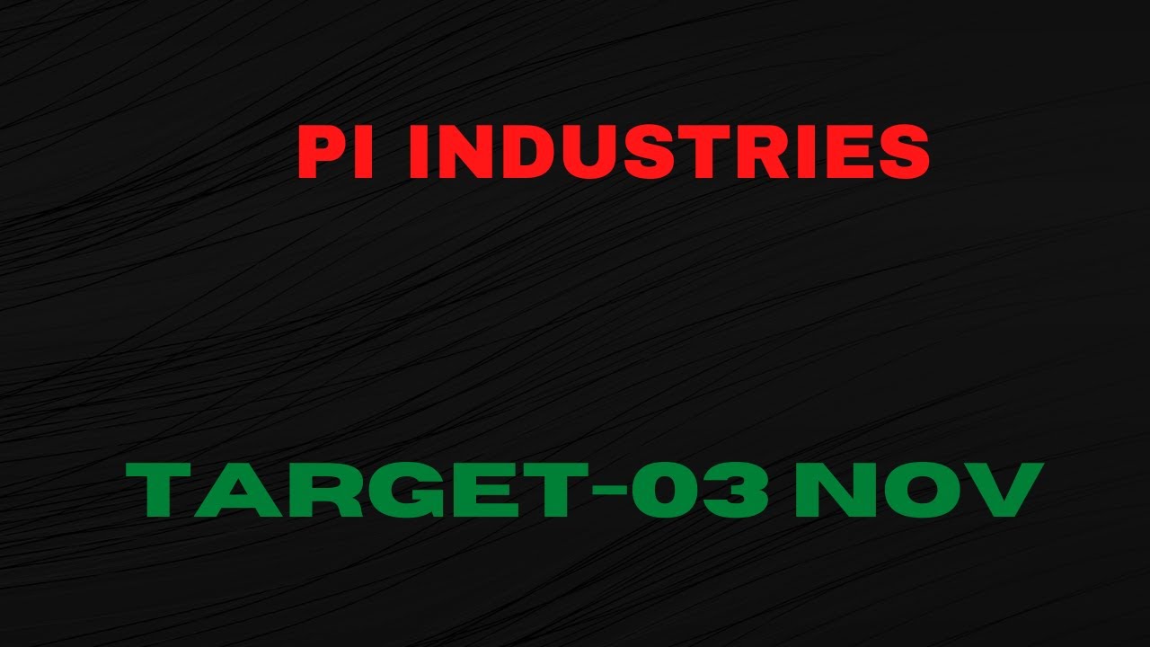 PI INDUSTRIESINDUSTRIES Share Analysis , PI INDUSTRIES Stock , PI INDUSTRIES Stock