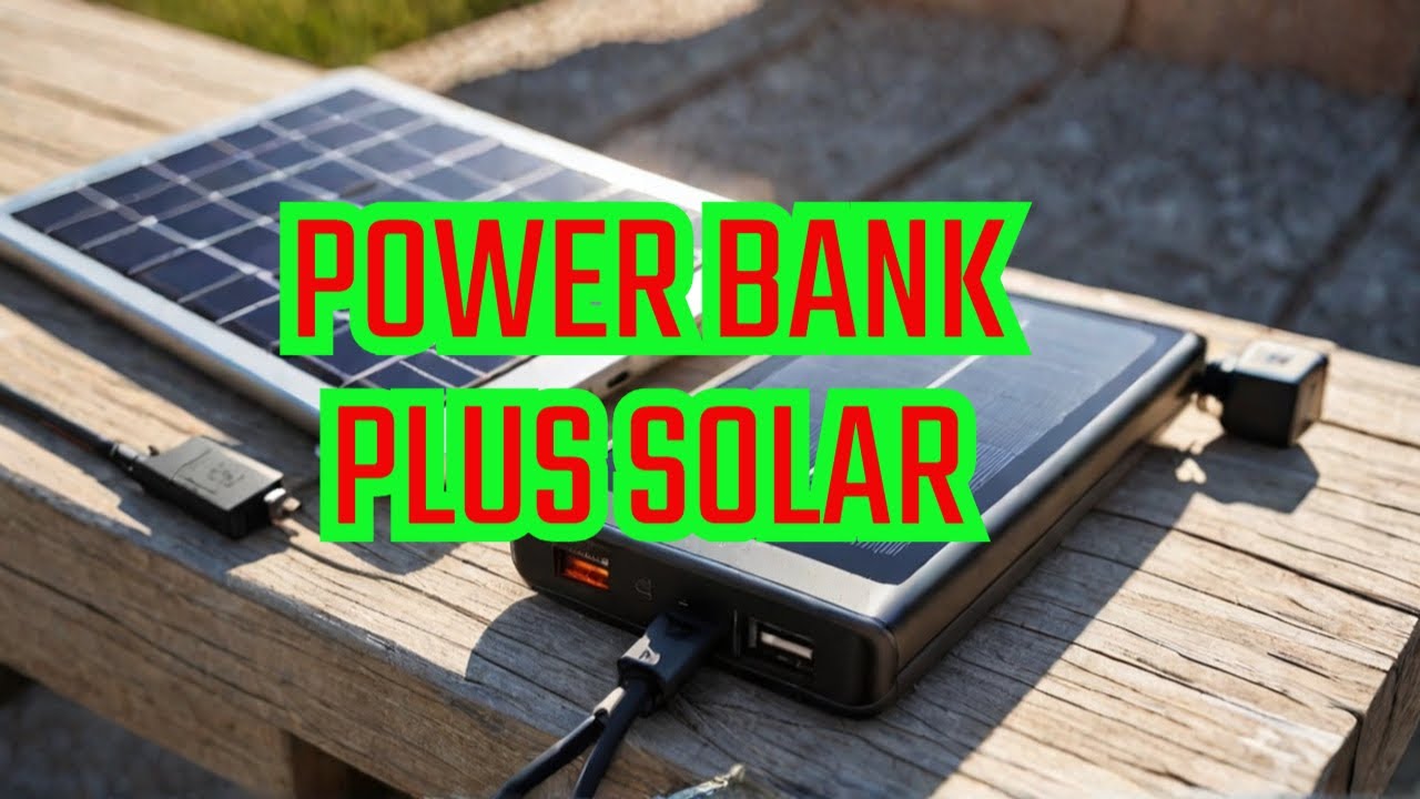 ALLPOWERS PB100 Laptop Power Bank with SP001 12V21W Portable Solar Charger