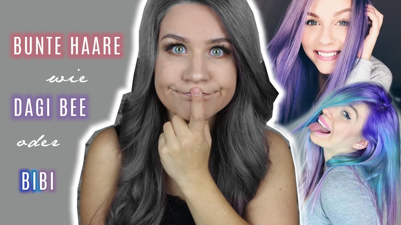 BUNTE HAARE wie Dagi Bee oder bibisbeautypalace ? 😱 | Lilixy Mee