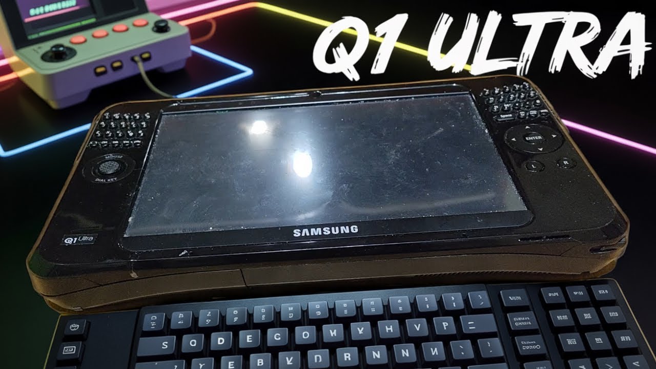 Samsung Q1 Ultra. Ультрамобильный ПК из 2007