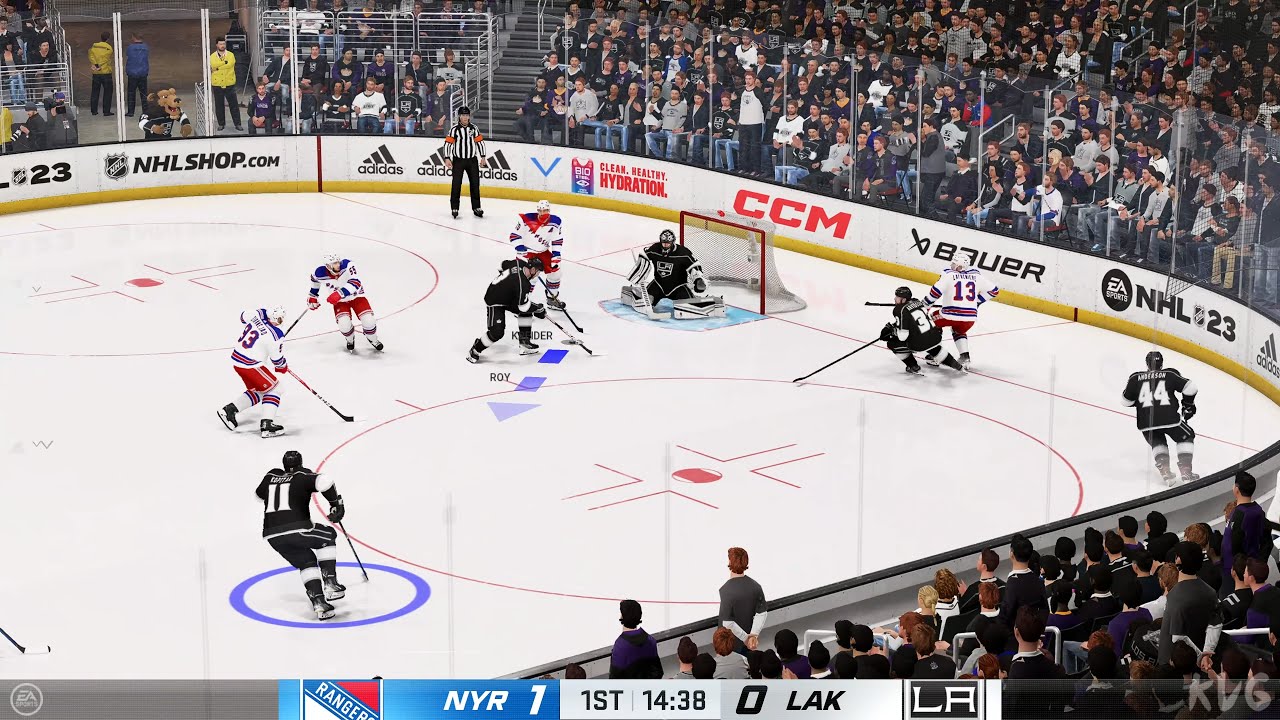 NHL 23 - New York Rangers vs Los Angeles Kings - Gameplay (PS5 UHD) [4K60FPS]