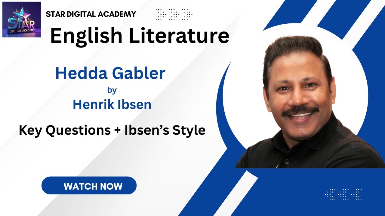 Henrik Ibsen’s Hedda Gabler: Themes, Style & Discussion Question# #HenrikIbsen #HeddaGabler