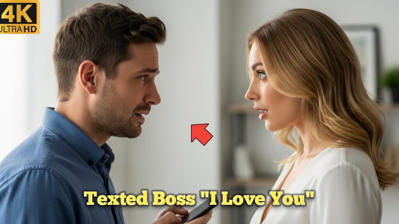 Single Dad Texted “I love You” to Boss by Mistake.. She Showed Up & Whispered This