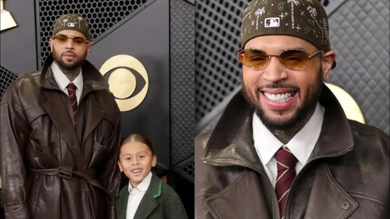 Chris Brown And His Son Aeko Hit The Grammys 2026 Red Carpet “Omg”