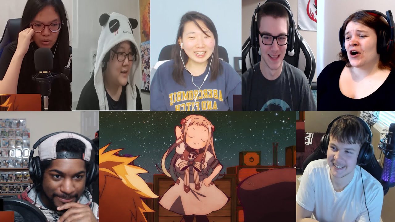 TOILET BOUND HANAKO KUN EPISODE 3 REACTION MASHUP!!