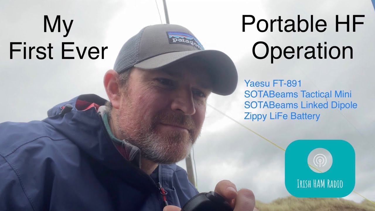 My First Portable HF Operation - Trialling Setup for SOTA