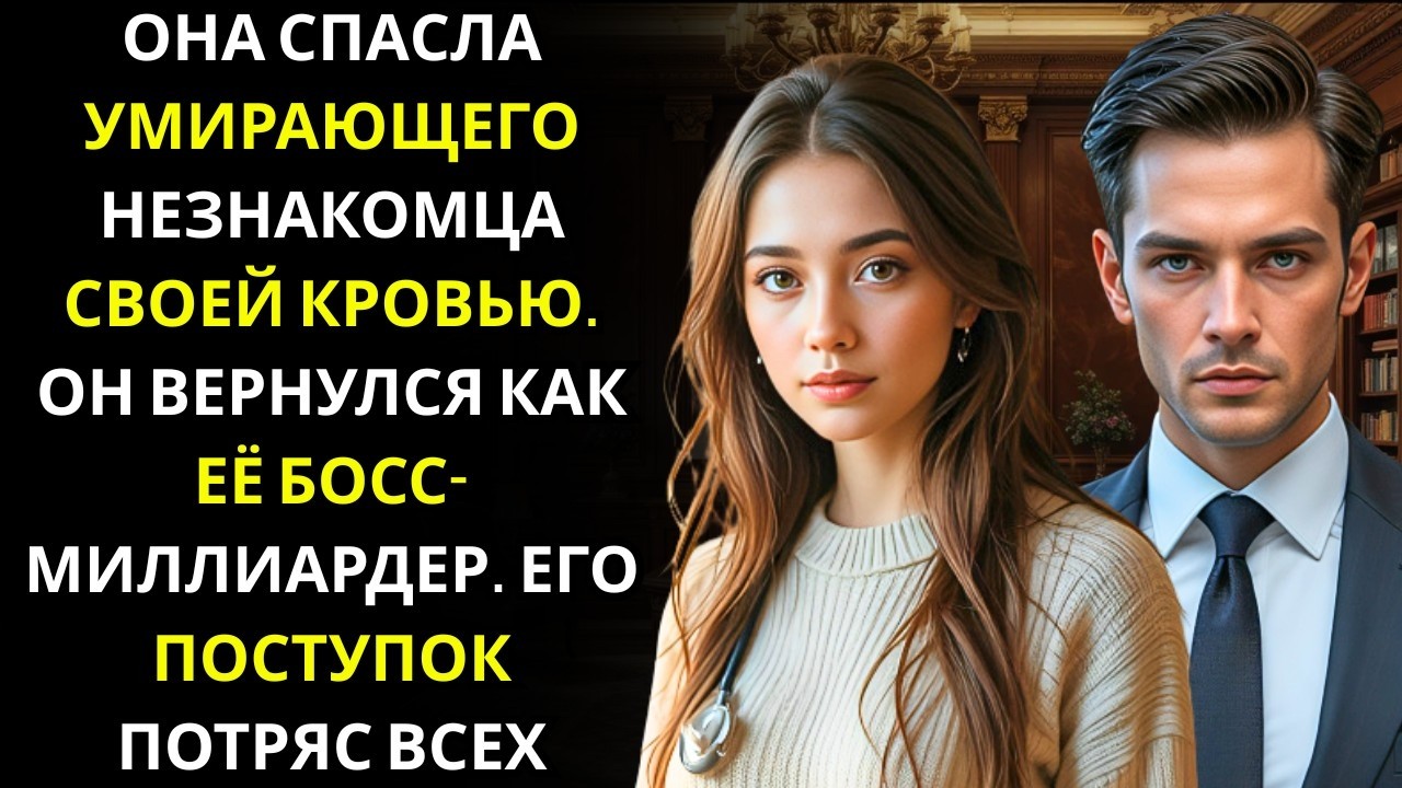 Она помогла раненому незнакомцу на дороге… на следующее утро он вошёл как МИЛЛИАРДЕР CEO её компании