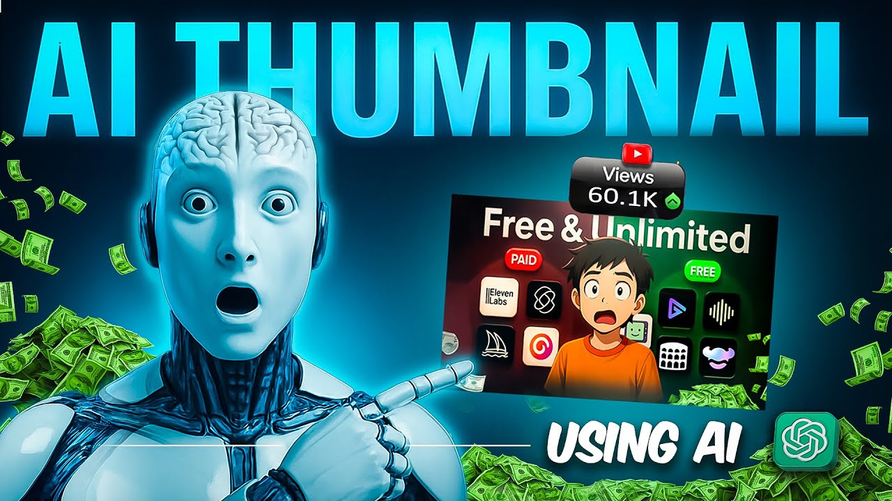 How I Made Viral Thumbnails Using AI🤯 (Full Method Revealed)