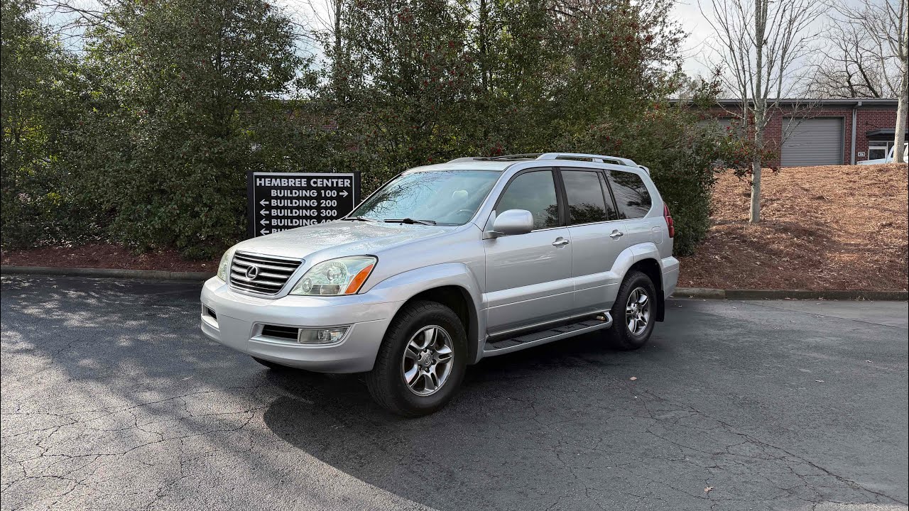 Lexus GX470 2008 года выпуска - пробег 184 000 миль, цвет 