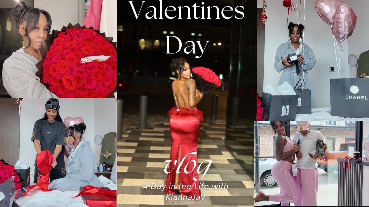 I CAN'T BELIEVE SHE DID THIS FOR ME ON VALENTINES DAY + OPENING GIFTS + CANDLE MAKING & MORE !!