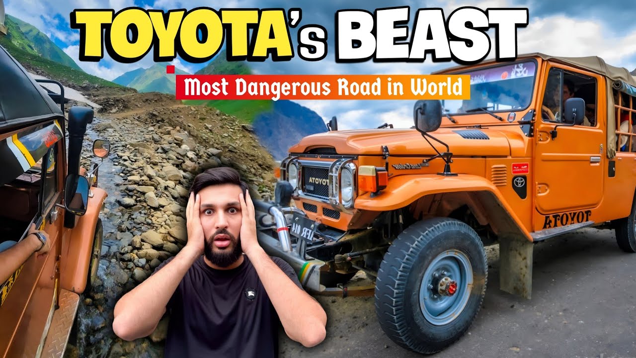 TOYOTA is king of Off-Roading😍 || Most Dangerous Treck in World 😱 || IBBIZ