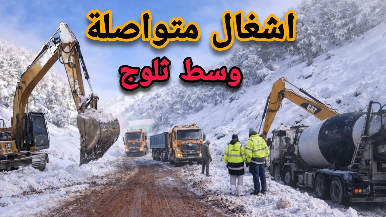 اضخم مشروع: طريق بالمغرب. مررت من اخطر المنعرجات