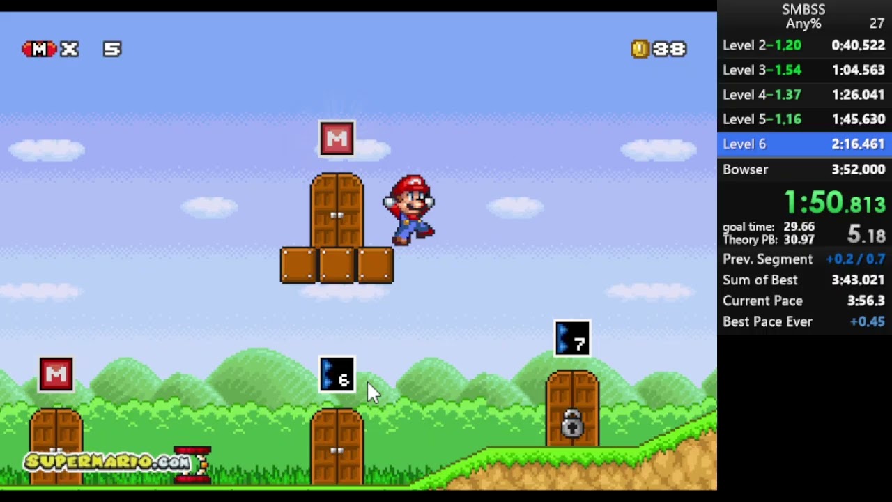 Super Mario Bros. Star Scramble any% - 3:52.900