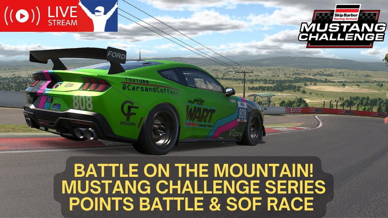 iRacing Ford Mustang Challenge at Bathurst! | Vertical