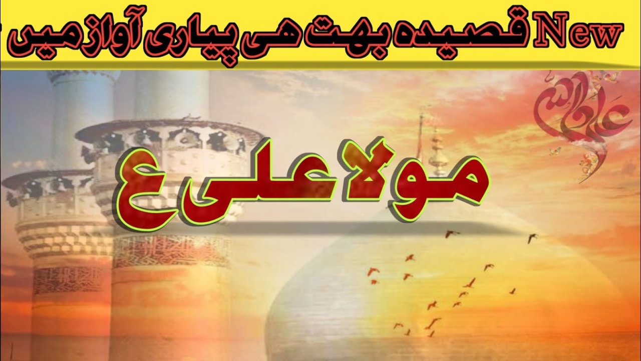 QASIDA 2024/25|Qaseeda mola Ali as|قصیدہ مولا علی ع|Latest new Qasida mola Ali|MN Jaffray channel
