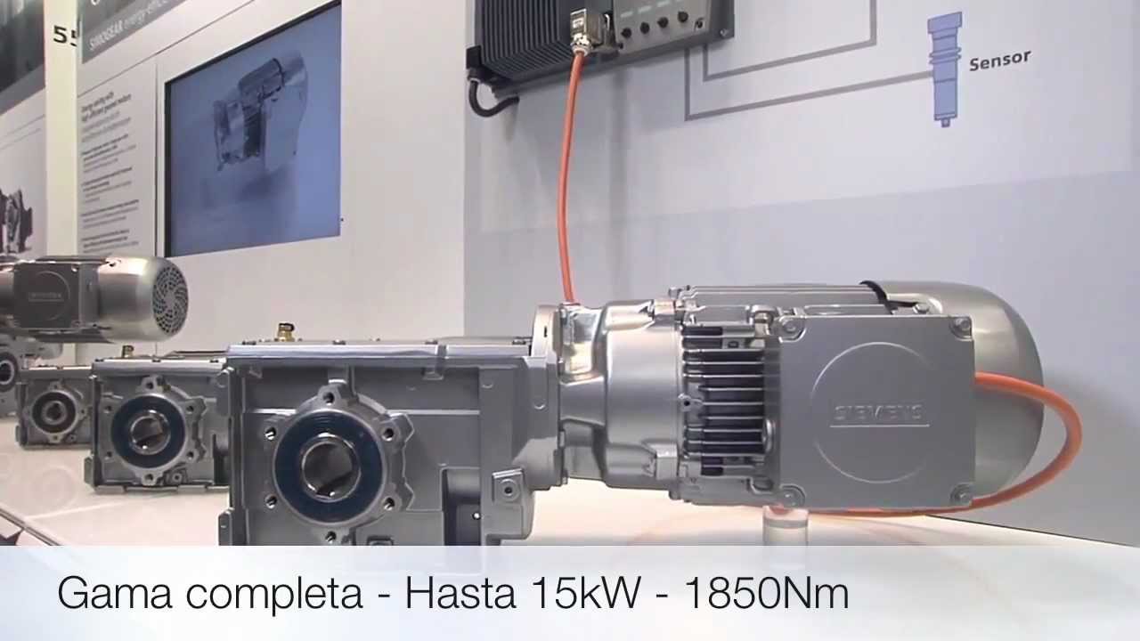 Motoreductores Simogear de Siemens